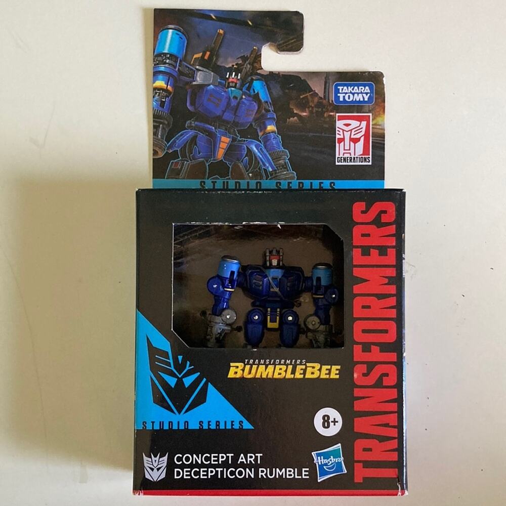 Transformers Studio Series Core Concept Art Decepticon Rumble Action Figure